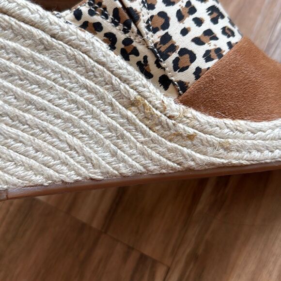 TOMS Monica Espadrille Wedge Sandals Size 9 - Picture 5 of 7